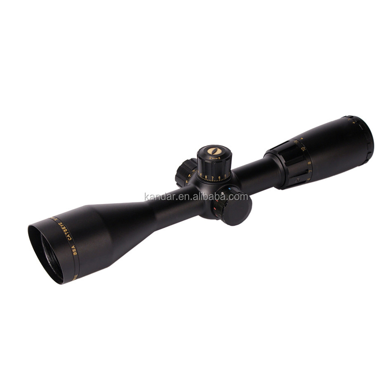 3-12X44RGBGE Objetivo de enfoque rápido Objetivo óptico de caza para diámetro de tubo de 25,4 mm