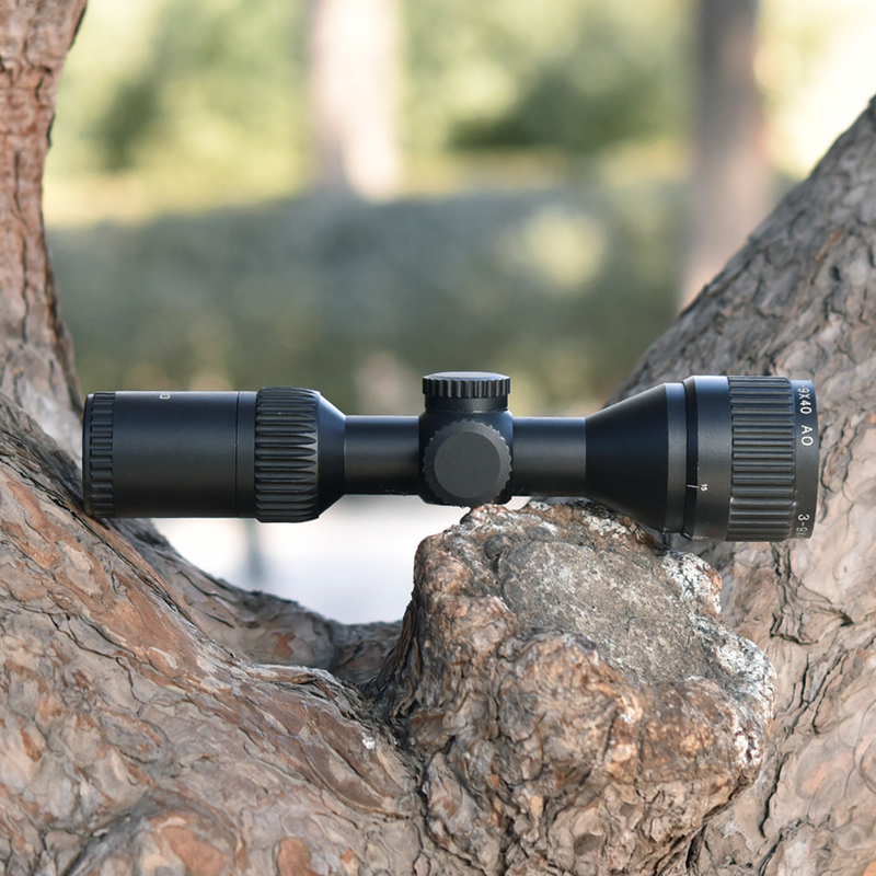 Tipo óptico AR 3-9x40 AO Visión táctica de caza con pupila de 230 mm de longitud